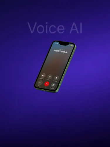 Receptionist vocale AI mobile